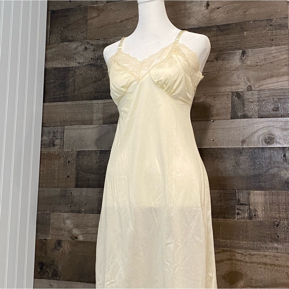 Vintage White Lacey Slip Dress